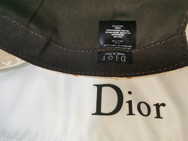 ブランド帽子素材ディテール